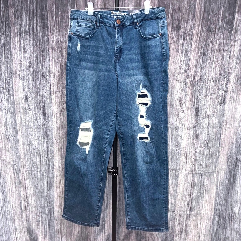 NWT Resfeber Boyfriend Jeans Woman Size 14‎